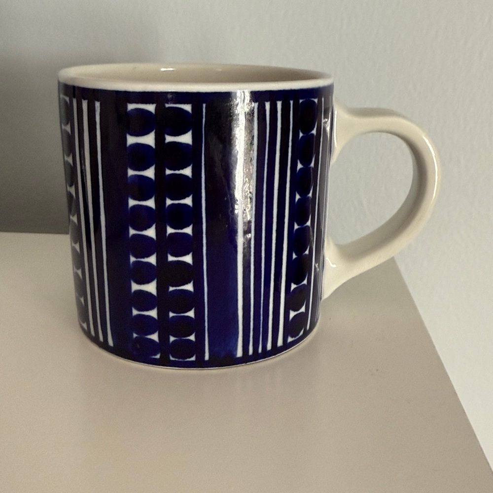 Arabia Finland go/vg Gunvor Olin-Gronqvist Signed Handpainted XL Mug Vintage